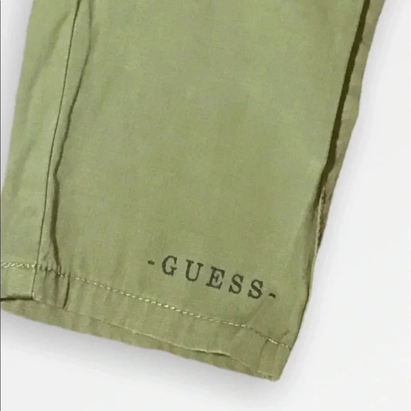 Guess Olive  Green Cotton Pants - Picture 2 of 4